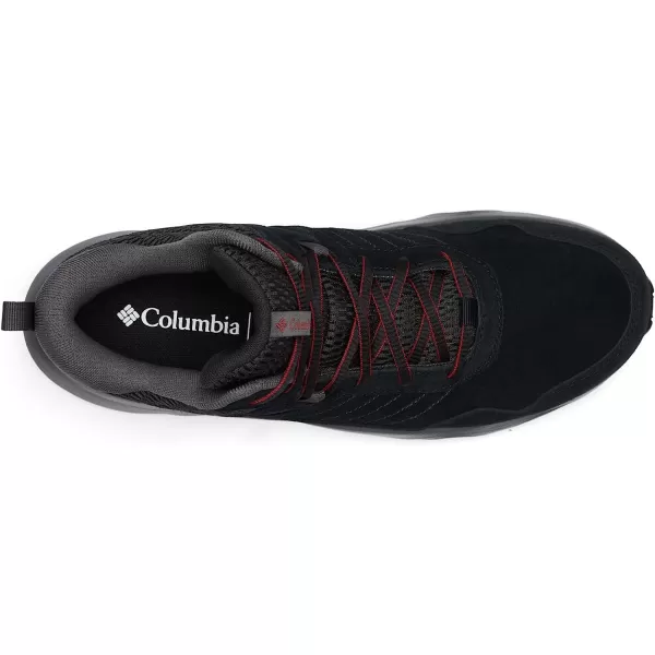 imageColumbia Mens Plateau Venture Mid Hiking ShoeBlackRed Element