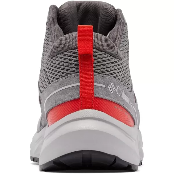 imageColumbia Mens Plateau Venture Mid Hiking ShoeTitainium Grey SteelFiery Red