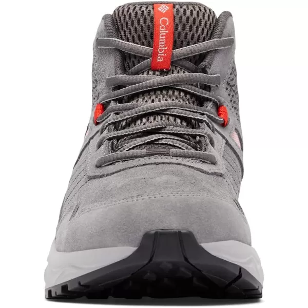 imageColumbia Mens Plateau Venture Mid Hiking ShoeTitainium Grey SteelFiery Red