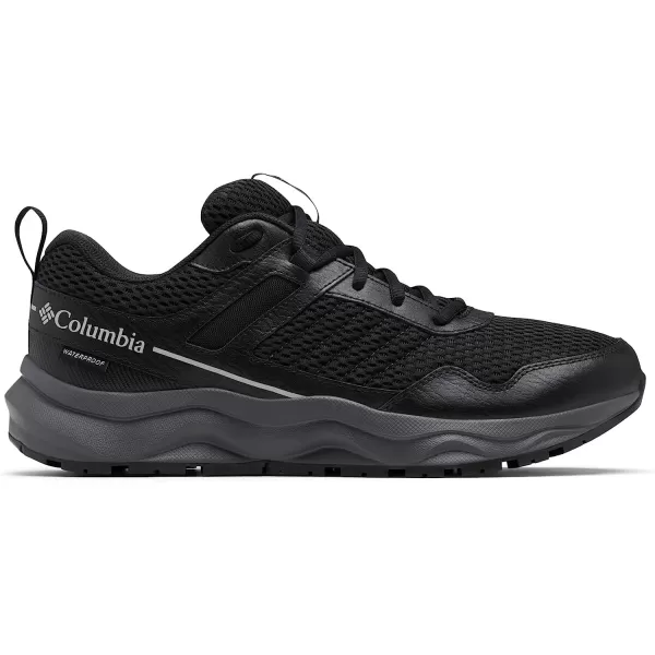 imageColumbia Mens Plateau Waterproof Hiking ShoeBlackSteam