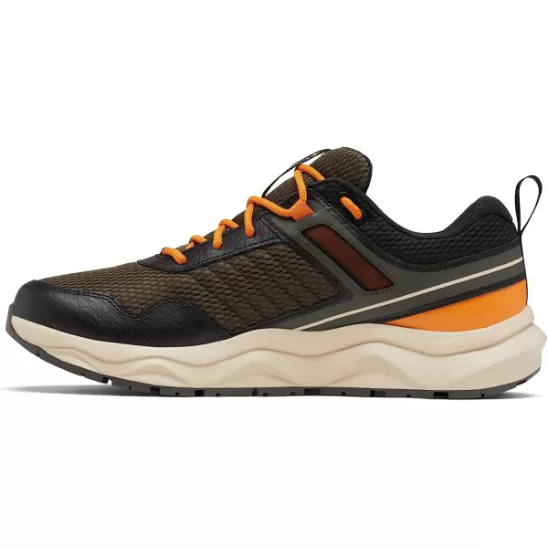 imageColumbia Mens Plateau Waterproof Hiking ShoeOlive GreenAncient Fossil