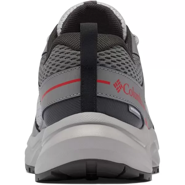 imageColumbia Mens Plateau Waterproof Hiking ShoeSteamMountain Red