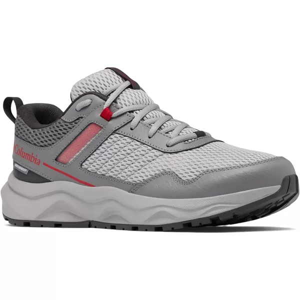 imageColumbia Mens Plateau Waterproof Hiking ShoeSteamMountain Red
