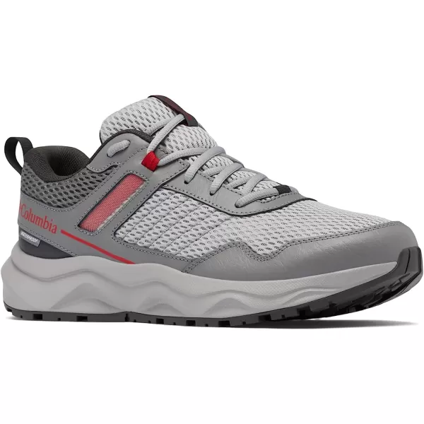 imageColumbia Mens Plateau Waterproof Hiking ShoeSteamMountain Red