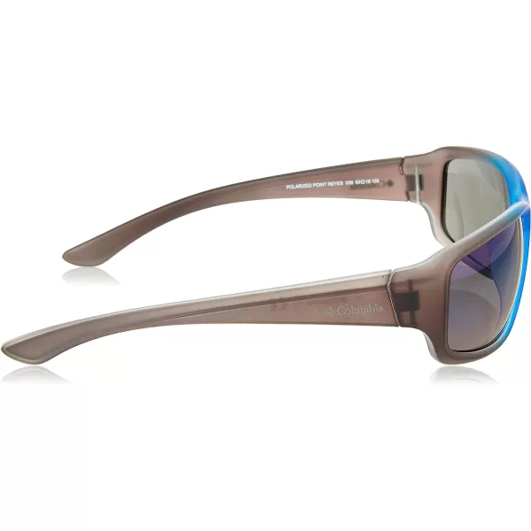 imageColumbia Mens Point Reyes Rectangular SunglassesBlueGrey