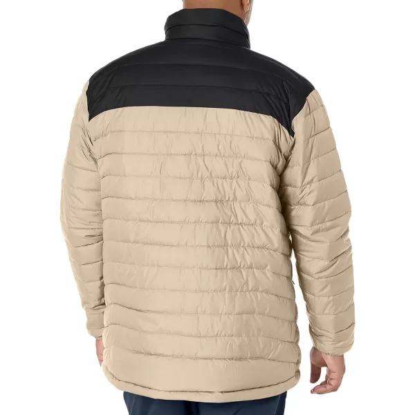 imageColumbia Mens Powder Lite JacketAncient FossilBlack