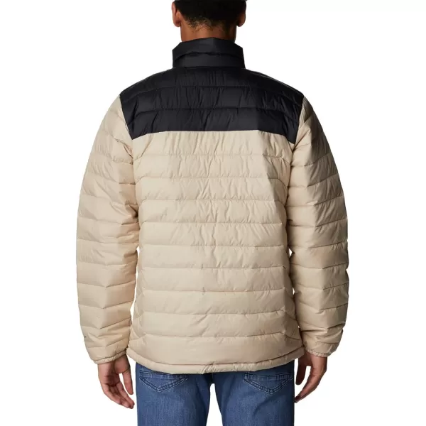 imageColumbia Mens Powder Lite JacketAncient FossilBlack