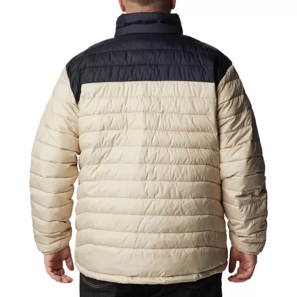 imageColumbia Mens Powder Lite JacketAncient FossilBlack