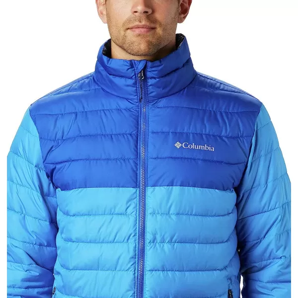imageColumbia Mens Powder Lite JacketAzure BlueAzul