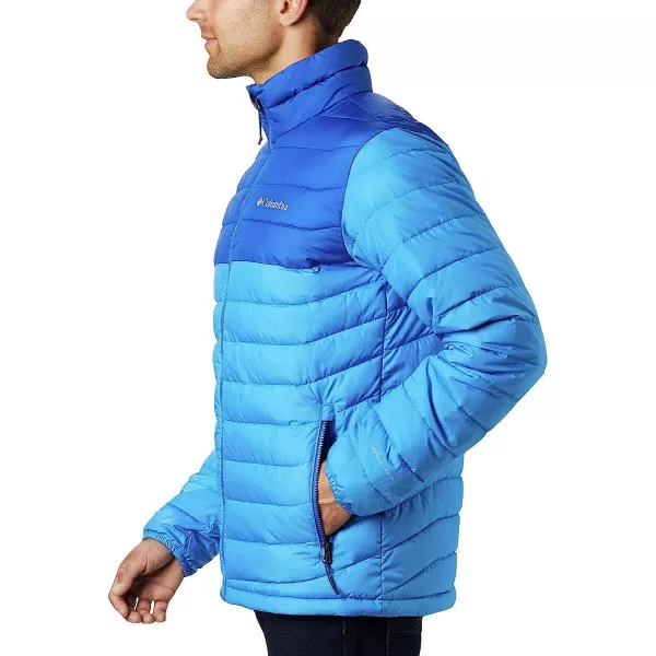 imageColumbia Mens Powder Lite JacketAzure BlueAzul