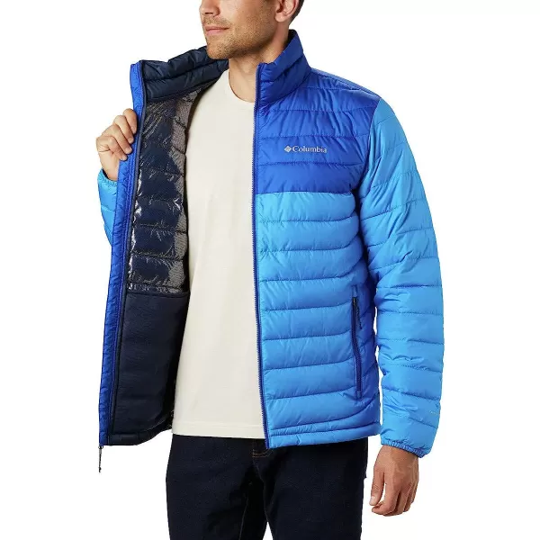 imageColumbia Mens Powder Lite JacketAzure BlueAzul