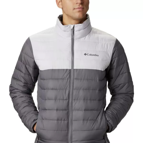 imageColumbia Mens Powder Lite JacketCity Grey  Nimbus Grey