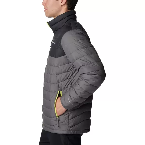 imageColumbia Mens Powder Lite JacketCity Grey  Shark