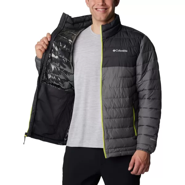 imageColumbia Mens Powder Lite JacketCity Grey  Shark