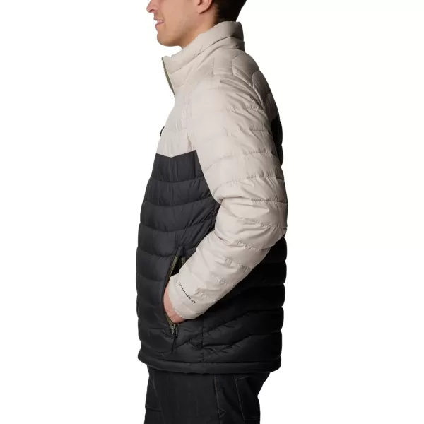 imageColumbia Mens Powder Lite JacketDark Stone  Shark