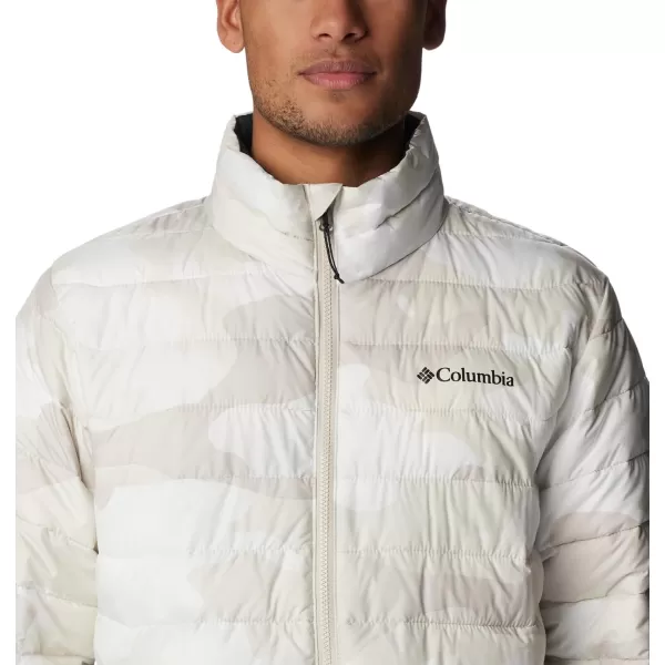 imageColumbia Mens Powder Lite JacketDark Stone Mod Camo Print