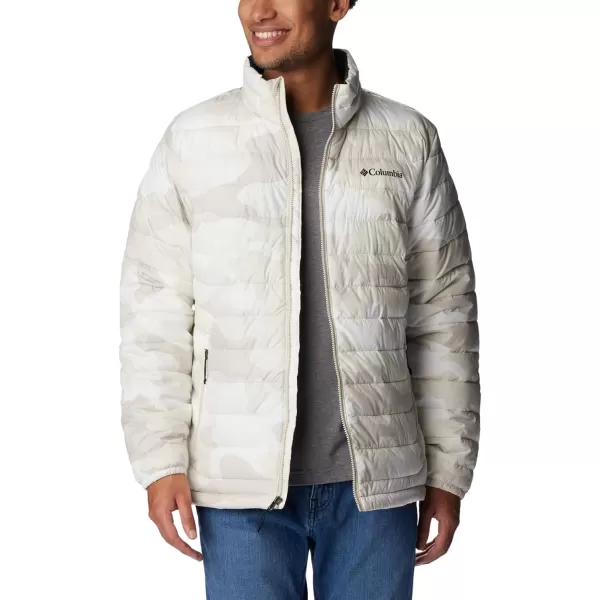 imageColumbia Mens Powder Lite JacketDark Stone Mod Camo Print