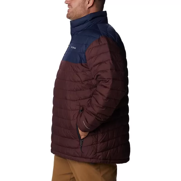 imageColumbia Mens Powder Lite JacketElderberryCollegiate Navy