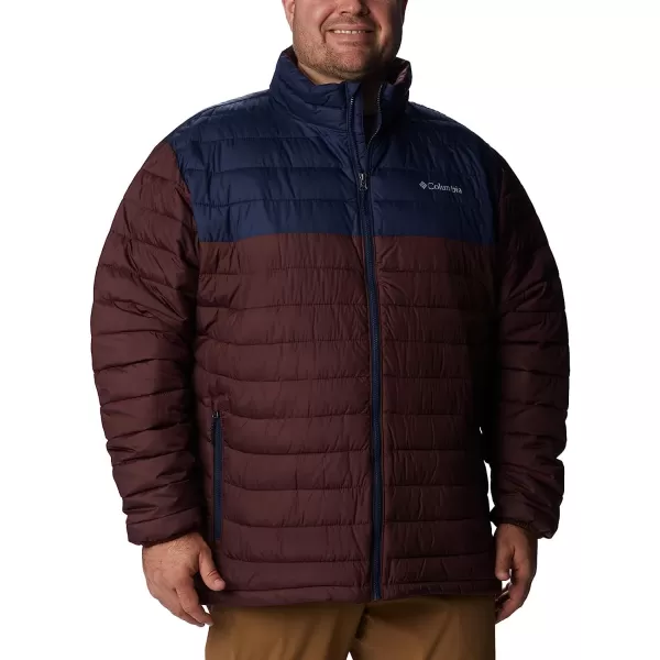 imageColumbia Mens Powder Lite JacketElderberryCollegiate Navy