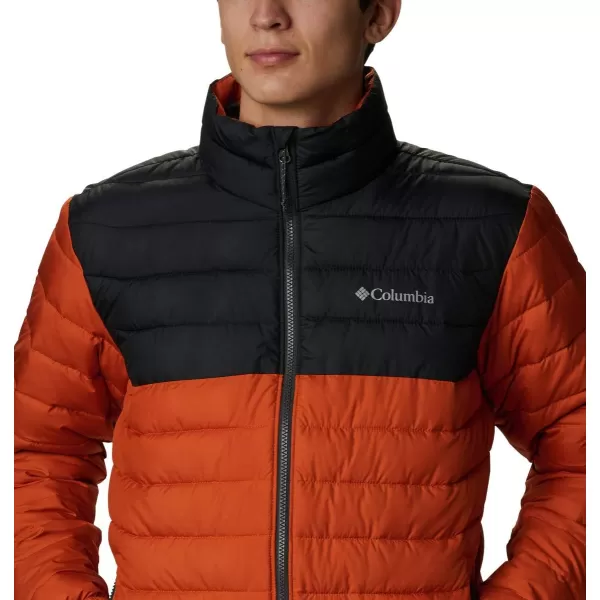 imageColumbia Mens Powder Lite JacketHarvestShark