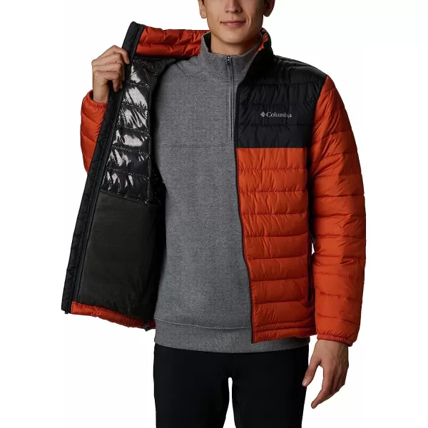 imageColumbia Mens Powder Lite JacketHarvesterShark
