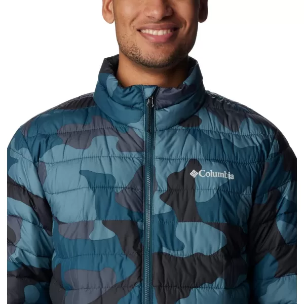 imageColumbia Mens Powder Lite JacketMetal Mod Camo Print