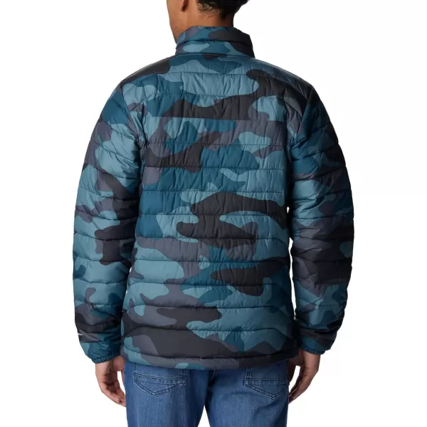 imageColumbia Mens Powder Lite JacketMetal Mod Camo Print