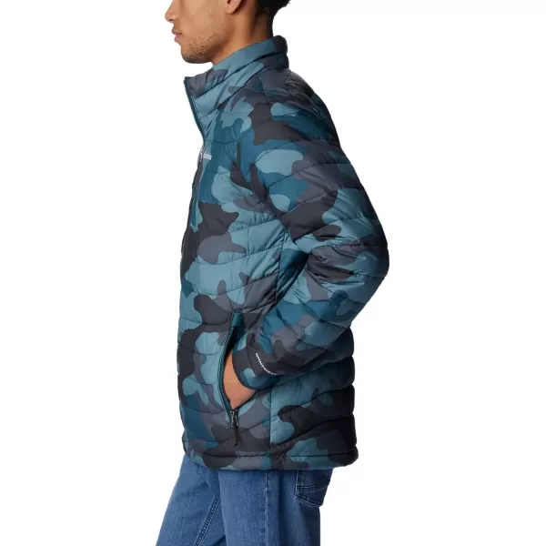 imageColumbia Mens Powder Lite JacketMetal Mod Camo Print