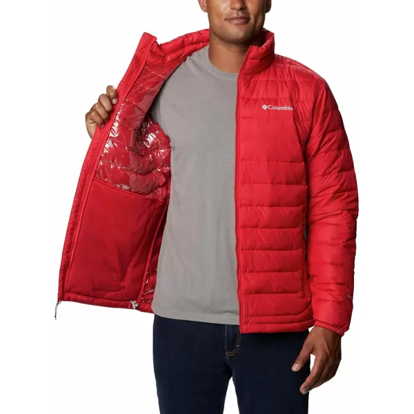imageColumbia Mens Powder Lite JacketMountain Red