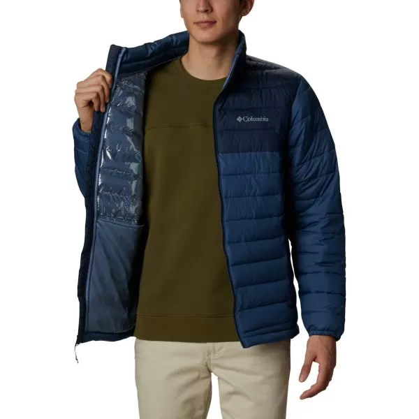 imageColumbia Mens Powder Lite JacketNight Tide  Collegiate Navy