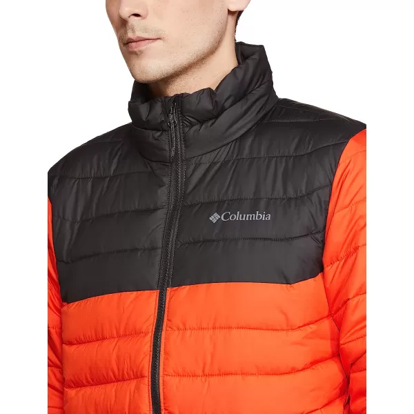 imageColumbia Mens Powder Lite JacketRed QuartzShark