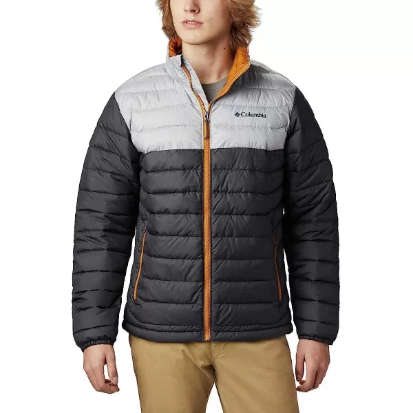 imageColumbia Mens Powder Lite JacketSharkColumbia Grey