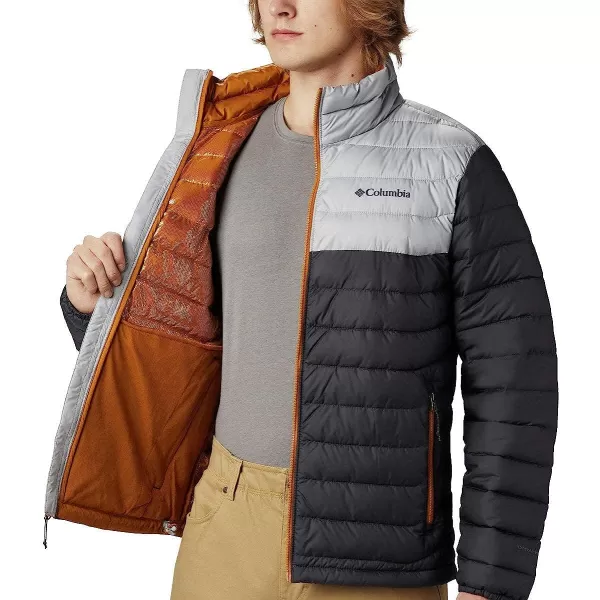 imageColumbia Mens Powder Lite JacketSharkColumbia Grey