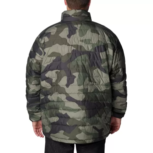 imageColumbia Mens Powder Lite JacketStone Green Mod Camo Print