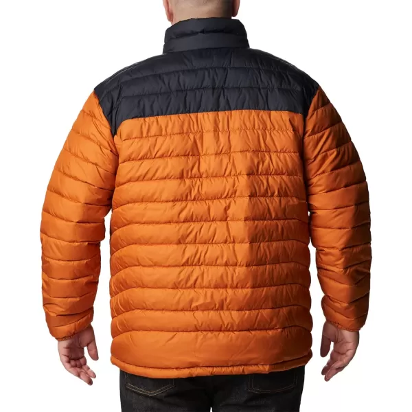 imageColumbia Mens Powder Lite JacketWarm CopperBlack