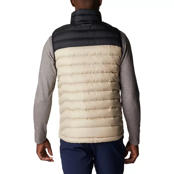 imageColumbia Mens Powder Lite VestAncient FossilBlack