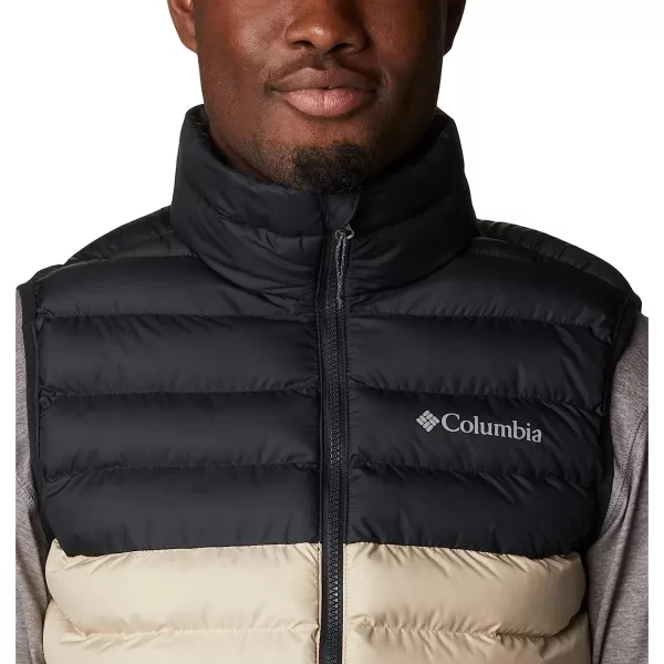 imageColumbia Mens Powder Lite VestAncient FossilBlack
