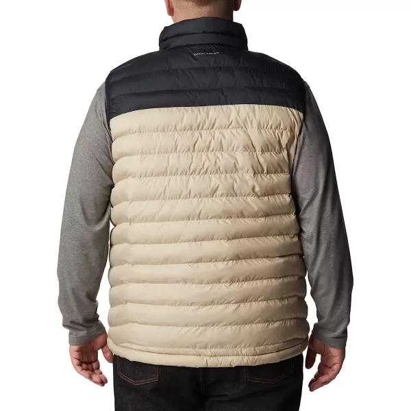 imageColumbia Mens Powder Lite VestAncient FossilBlack