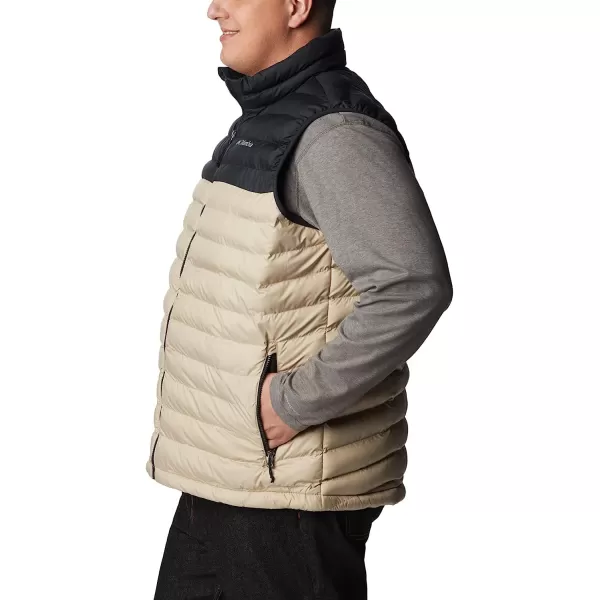imageColumbia Mens Powder Lite VestAncient FossilBlack