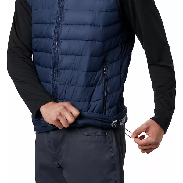 imageColumbia Mens Powder Lite VestCollegiate Navy