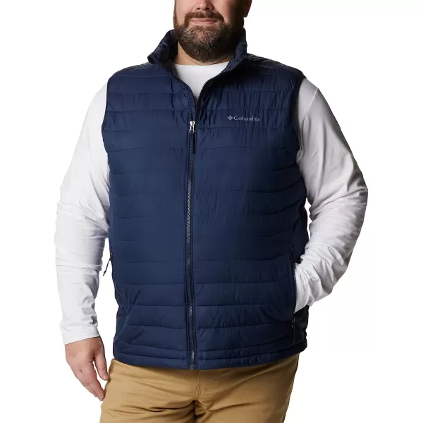 imageColumbia Mens Powder Lite VestCollegiate Navy