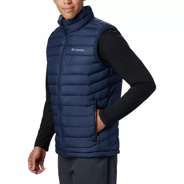 imageColumbia Mens Powder Lite VestCollegiate Navy