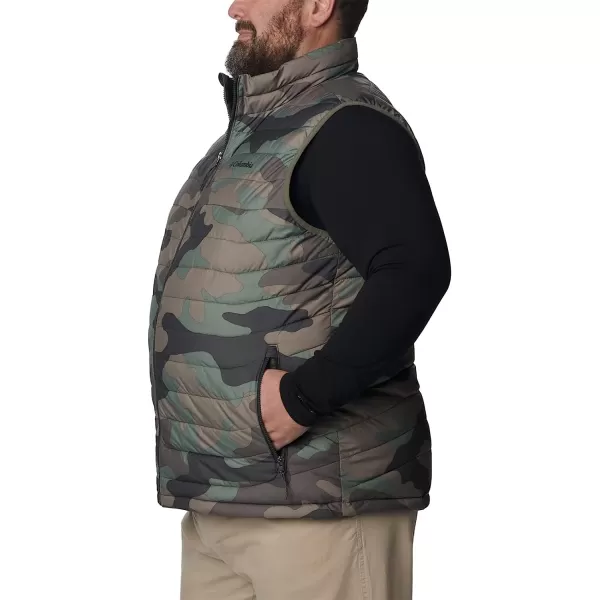 imageColumbia Mens Powder Lite VestCypress Mod Camo Print
