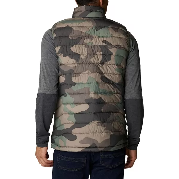 imageColumbia Mens Powder Lite VestCypress Mod Camo Print