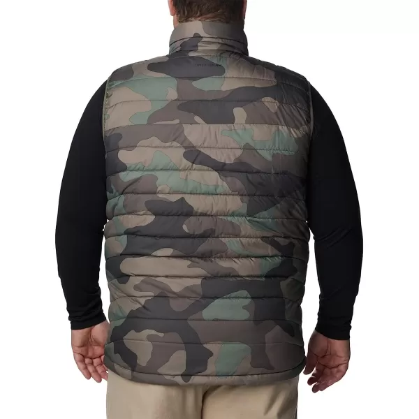 imageColumbia Mens Powder Lite VestCypress Mod Camo Print
