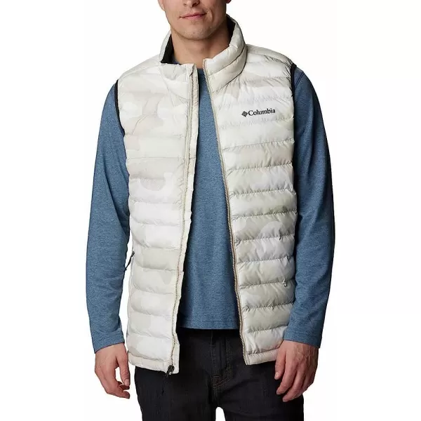 imageColumbia Mens Powder Lite VestDark Stone Mod Camo Print