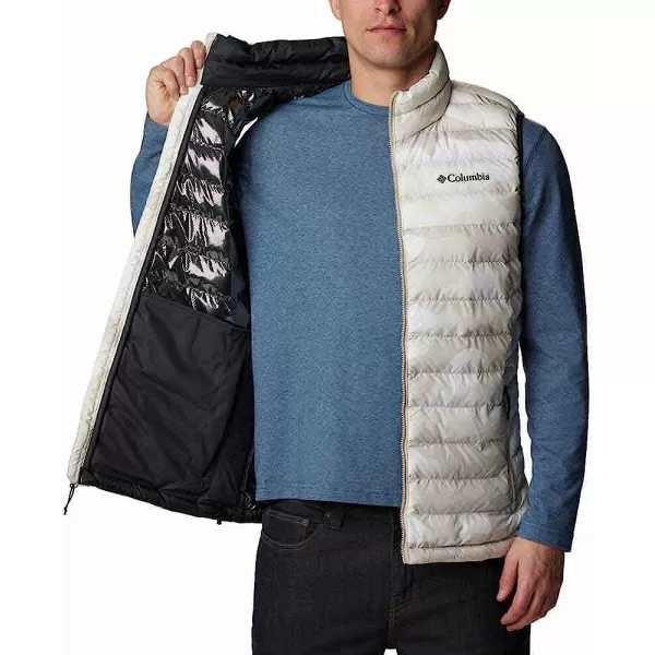 imageColumbia Mens Powder Lite VestDark Stone Mod Camo Print