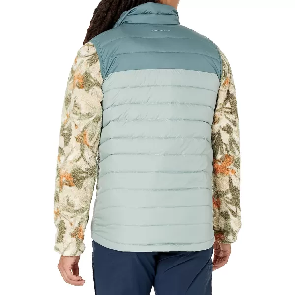 imageColumbia Mens Powder Lite VestNiagaraMetal