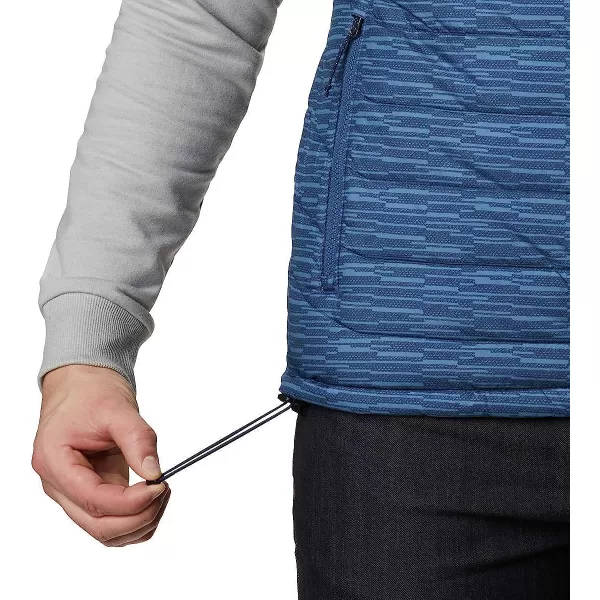 imageColumbia Mens Powder Lite VestNight Tide Columns