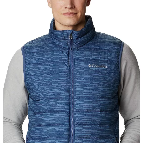 imageColumbia Mens Powder Lite VestNight Tide Columns